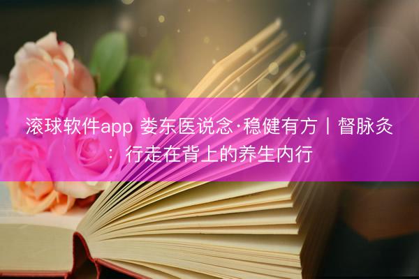 滚球软件app 娄东医说念·稳健有方丨督脉灸：行走在背上的养生内行
