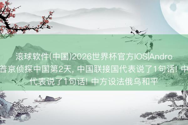 滚球软件(中国)2026世界杯官方IOS|Android手机app下载 普京侦探中国第2天， 中国联接国代表说了1句话! 中方设法俄乌和平