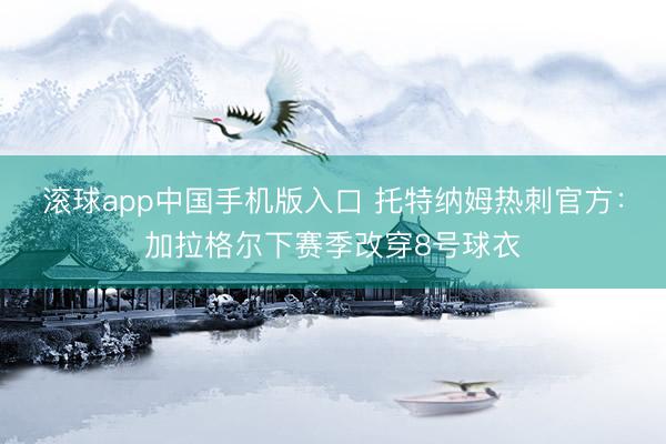 滚球app中国手机版入口 托特纳姆热刺官方:加拉格尔下赛季改穿8号球衣