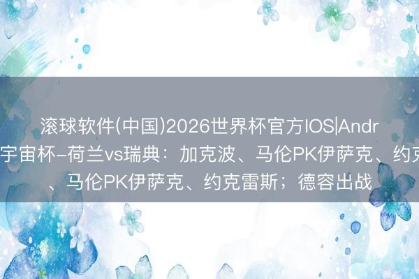 滚球软件(中国)2026世界杯官方IOS|Android手机app下载 宇宙杯-荷兰vs瑞典:加克波、马伦PK伊萨克、约克雷斯;德容出战